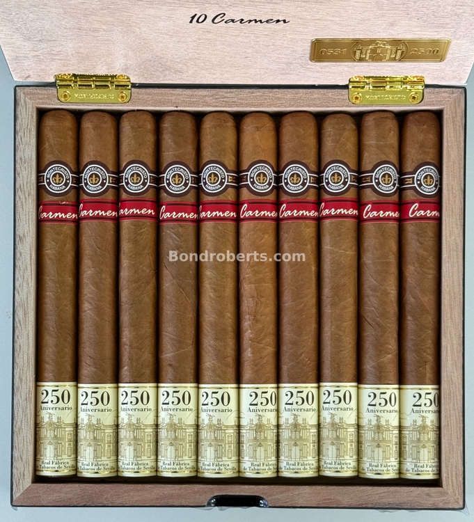 Montecristo Carmen 250 Aniversario Real Fábrica de Tabacos de Sevilla 2024 