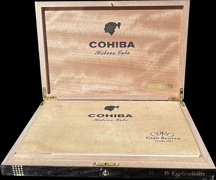Cohiba Espléndidos Gran Reserva Cosecha 2017 2025 | Bond Roberts