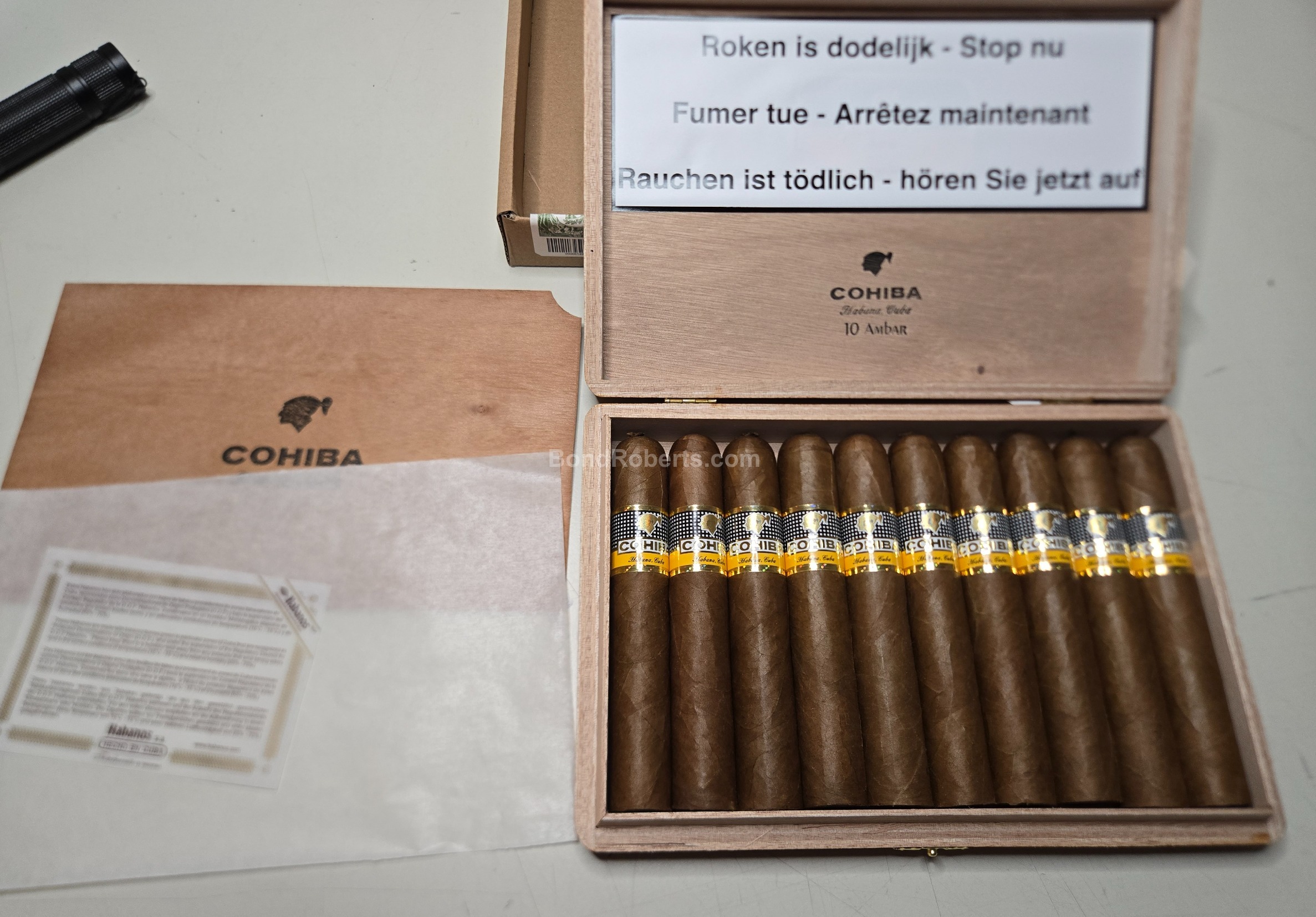 Cohiba Ambar 2024 | Bond Roberts