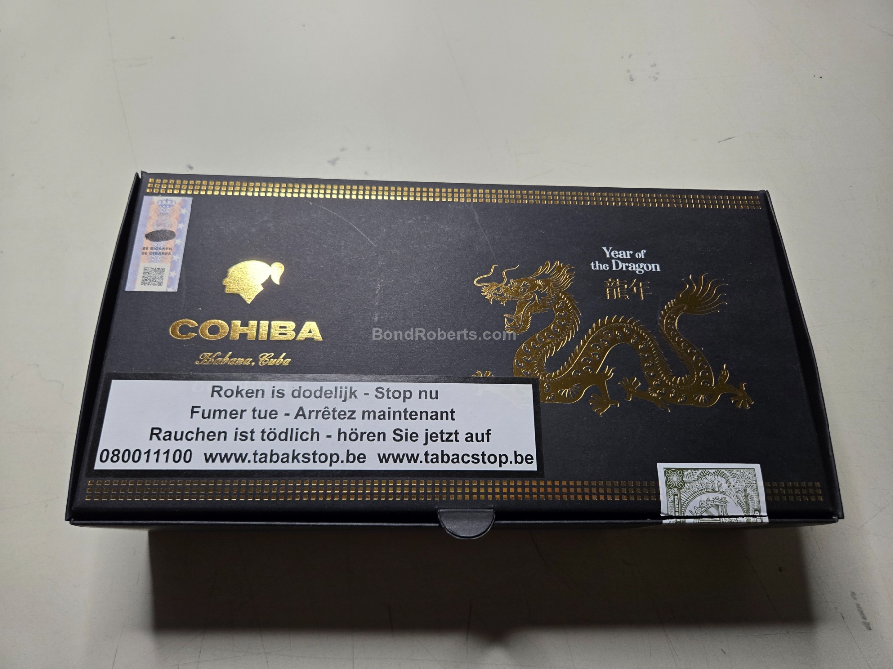 値下げ◆希少◆Dubai◆ライオン◆ゴールド◆蝋燭台◆ドバイ◆ロココ Cohiba Shorts Year of the Dragon 2024 | Bond Roberts
