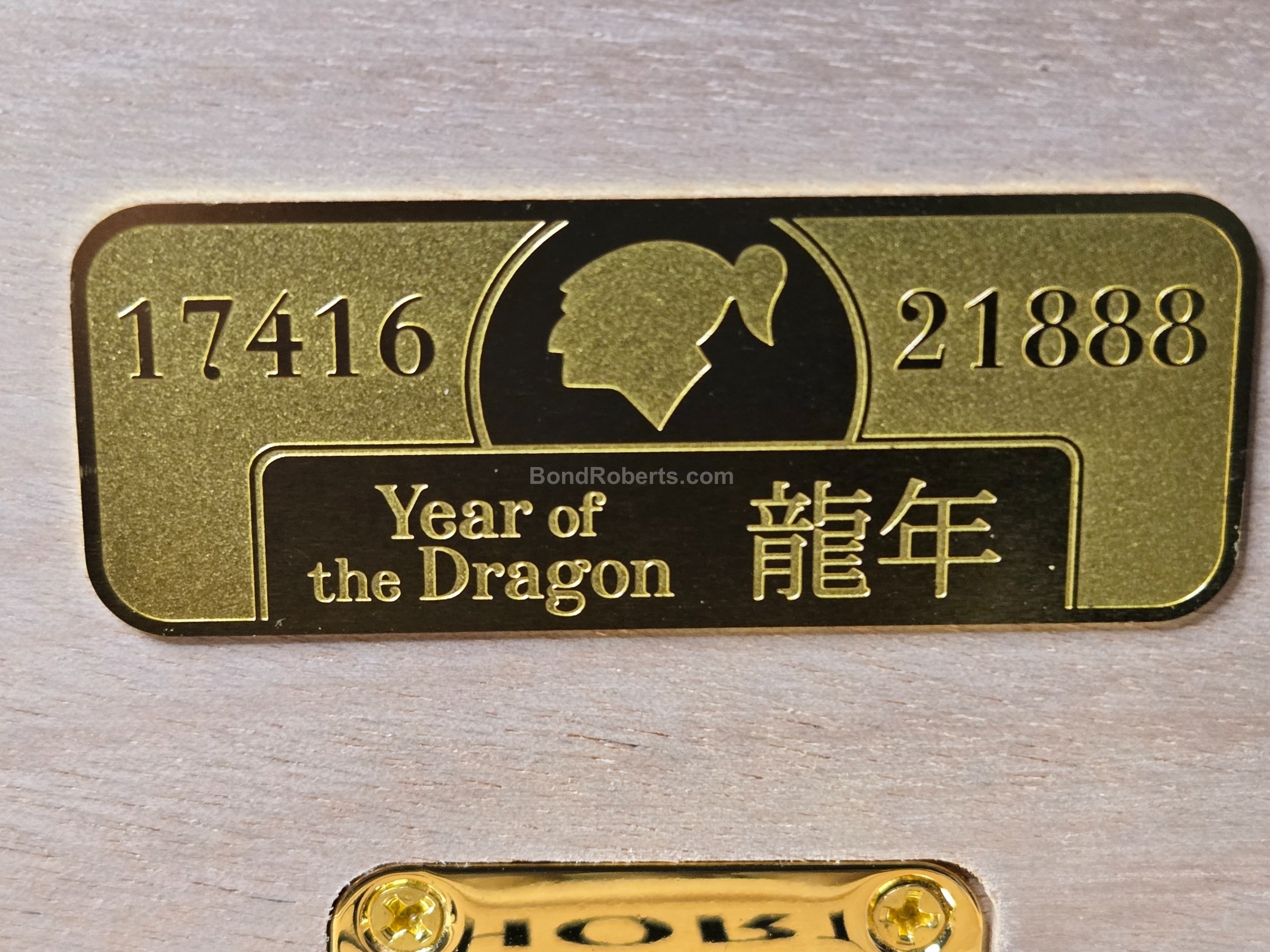 Cohiba Shorts Year of the Dragon 2024 | Bond Roberts