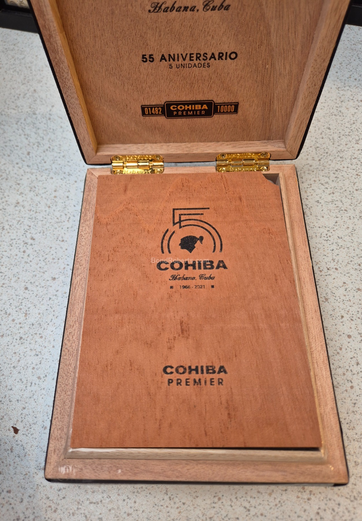 【空箱のみ】 COHIBA 55 Aniversario 木製ボックス LE 【空箱のみ】 COHIBA 55 Aniversario 木製ボックス 2021 - Cohiba