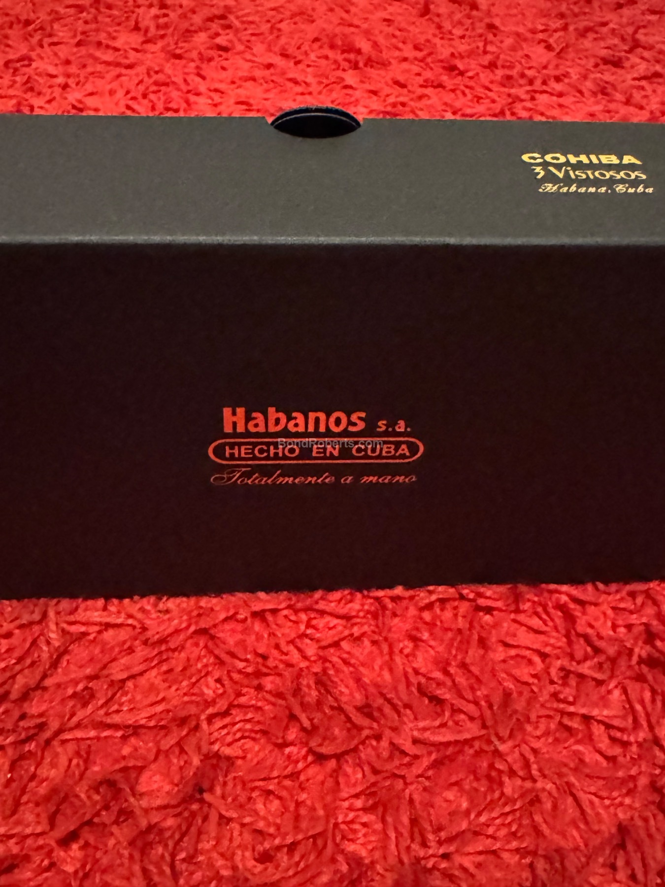 Cohiba Vistosos TFWA Cannes Launch Dinner Gift 2024 | Bond Roberts