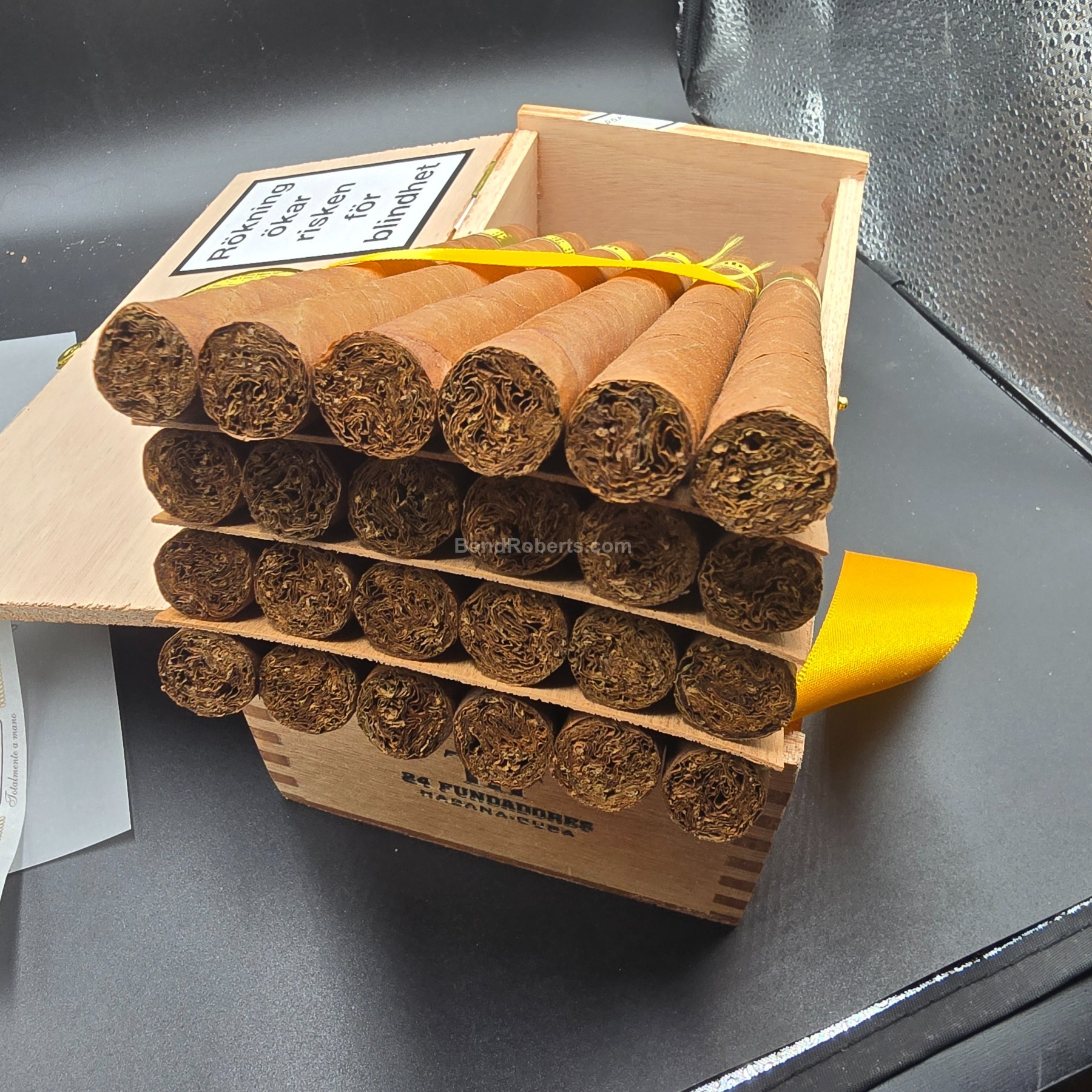 Trinidad Fundadores 2022 24 cigars remaining | Bond Roberts