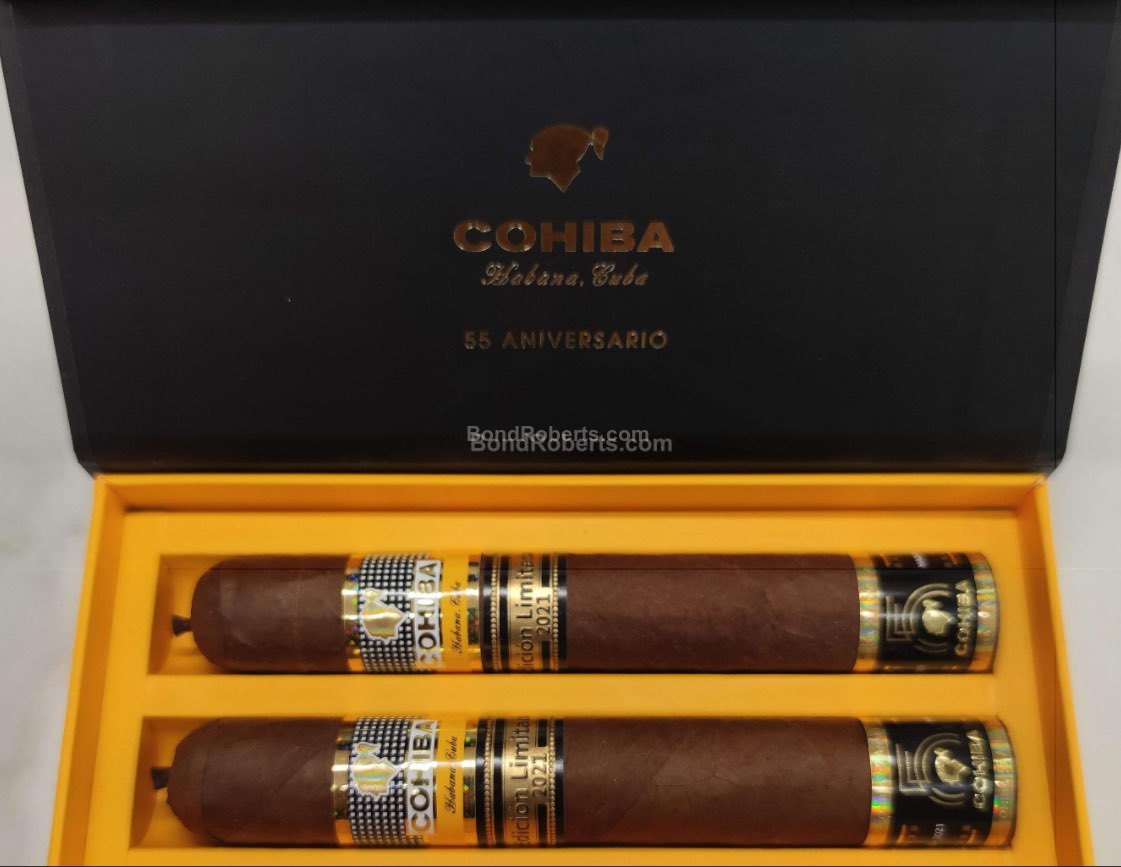 Cohiba 55 Aniversario Launch Party Gift 2022 | Bond Roberts